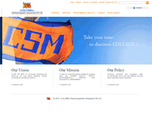 Tablet Screenshot of csm-sg.com